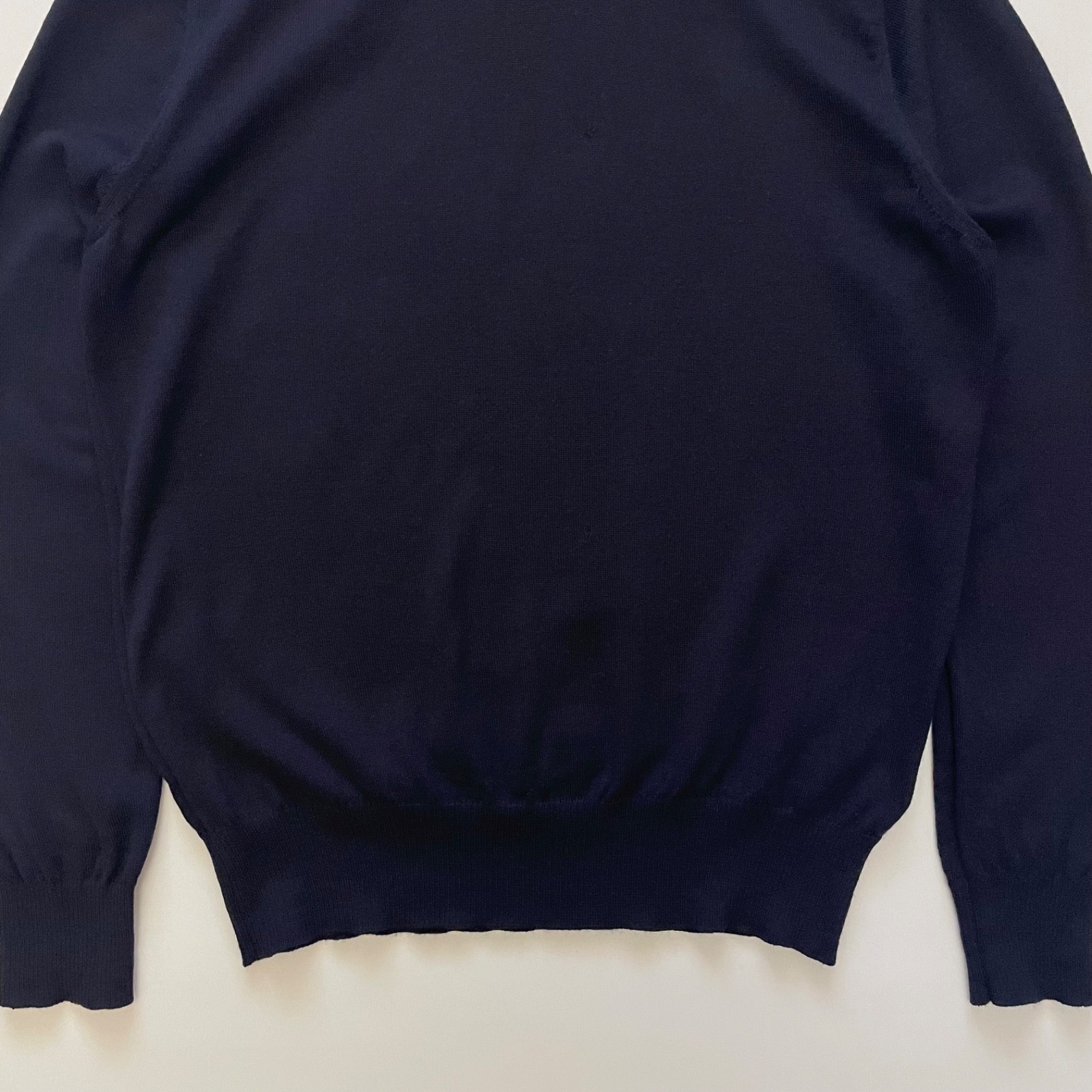 Asket Merino Wool Sweater Men’s Size M Regular Blue Made in Romania *Read