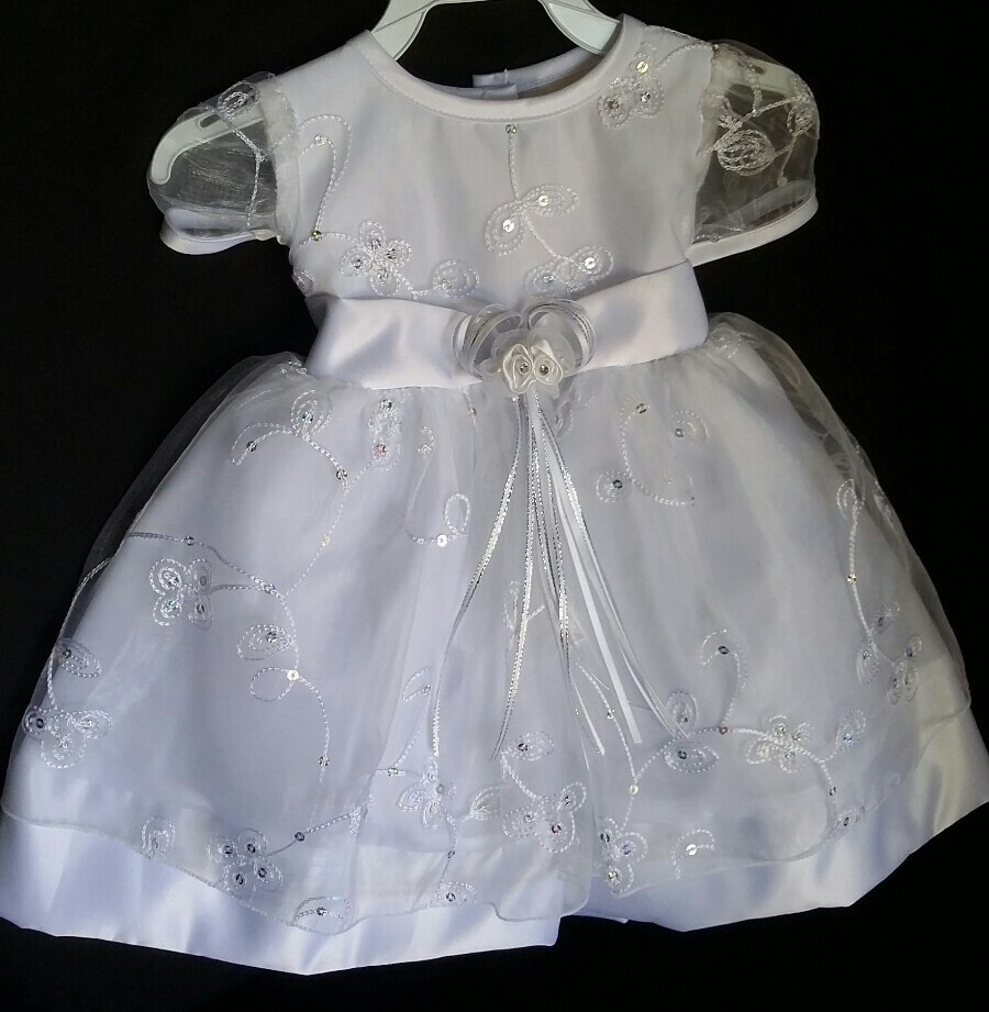 Baptism Gown,Christening Formal Dress,Flower Girl,Vestido Bautizo,Party favor,ni