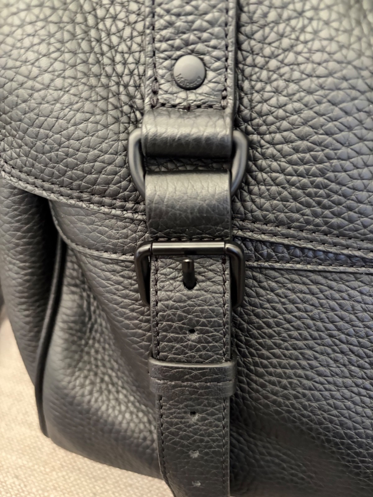 Mulberry ‘Alexa Oversized’ in Black Leather Top Handle Bag – Used Excellent
