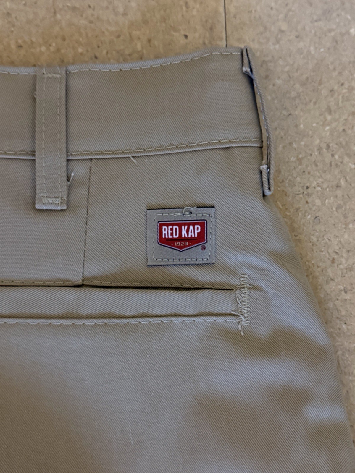 Red Kap Mens Industrial Work Pant With Pockets PT20, Black, 46W×30L Work Wear