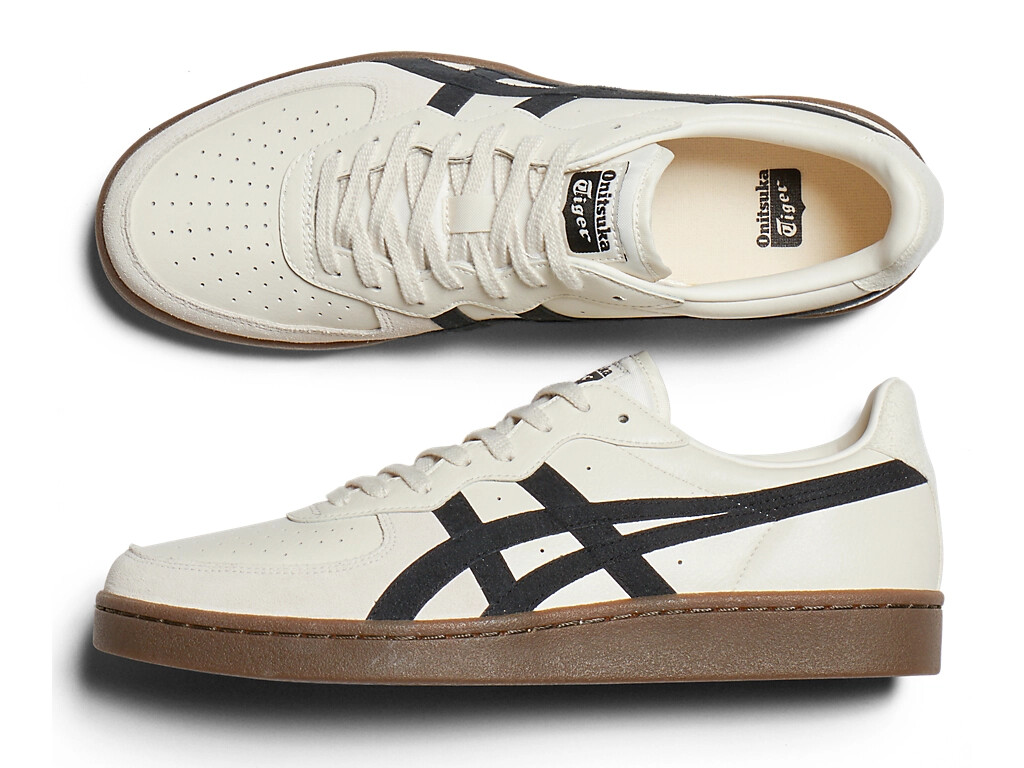 Onitsuka Tiger GSM 1183A353 127 CREAM BLACK Unisex Shoes