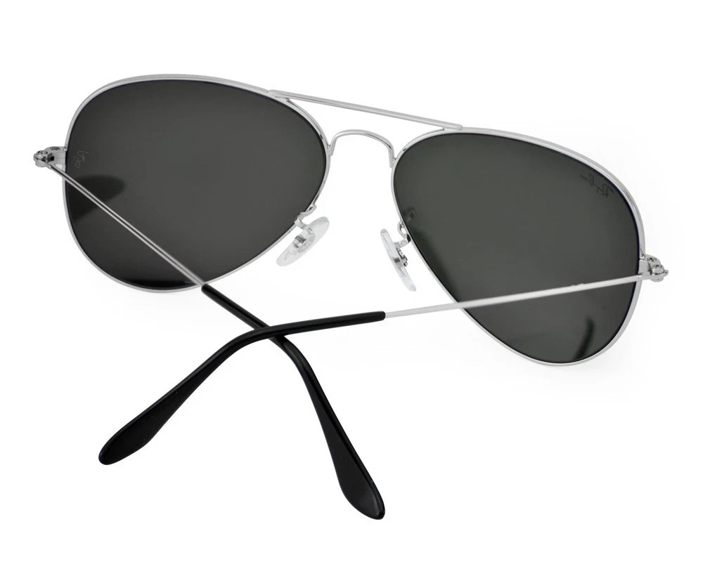 Ray-Ban RB3025 Aviator Mirror Silver Frame Silver Mirror Lens 58mm Unisex