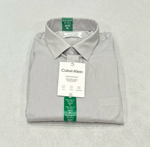 Calvin Klein Men’s Tech Active Stretch Dress Shirt
