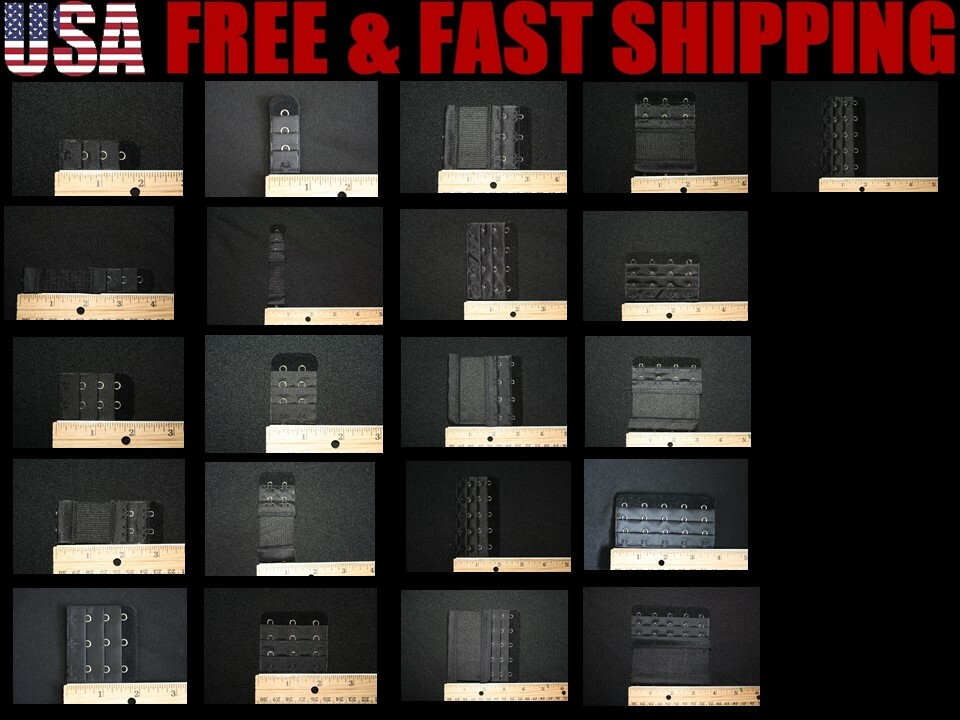CLOSEOUT! Bra Extender 1, 2, 3, 4, 5, or 6 Hooks – Fast Shipping From USA