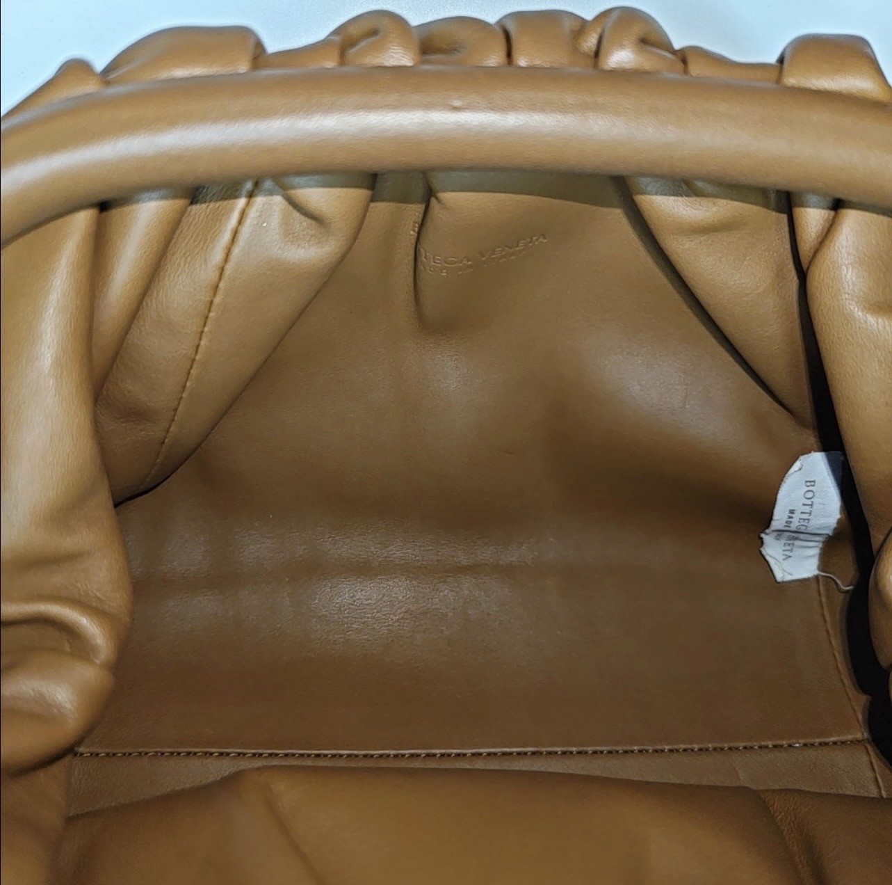 Bottega Veneta Pre-Owned Authentic Luxury Handbag Caramel