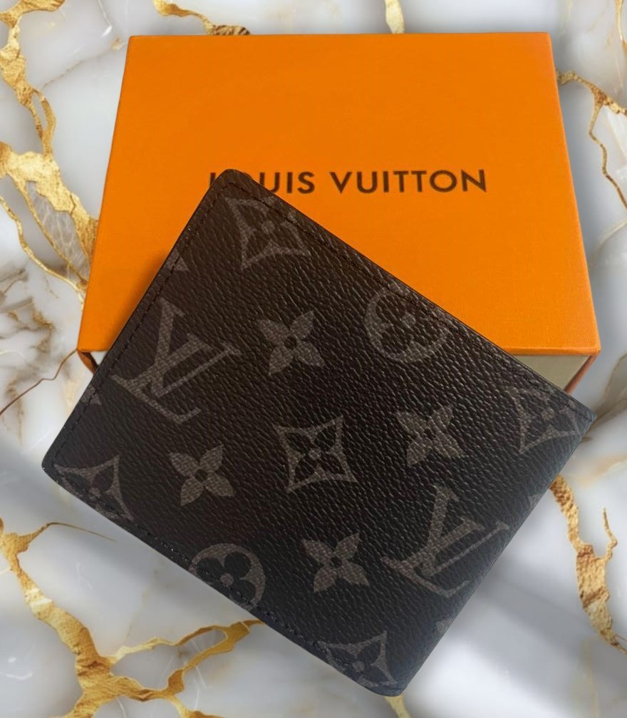 Louis Vuitton Multiple Monogram Slender Canvas Black Men’s Wallet