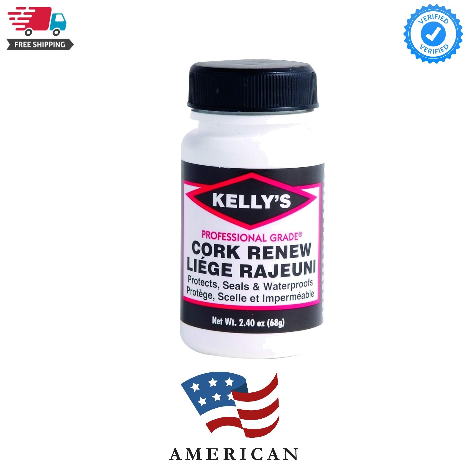 Kelly’s Cork Renew Sealer 2.2 fl oz – Waterproof & Protect Cork Surfaces w/ B…