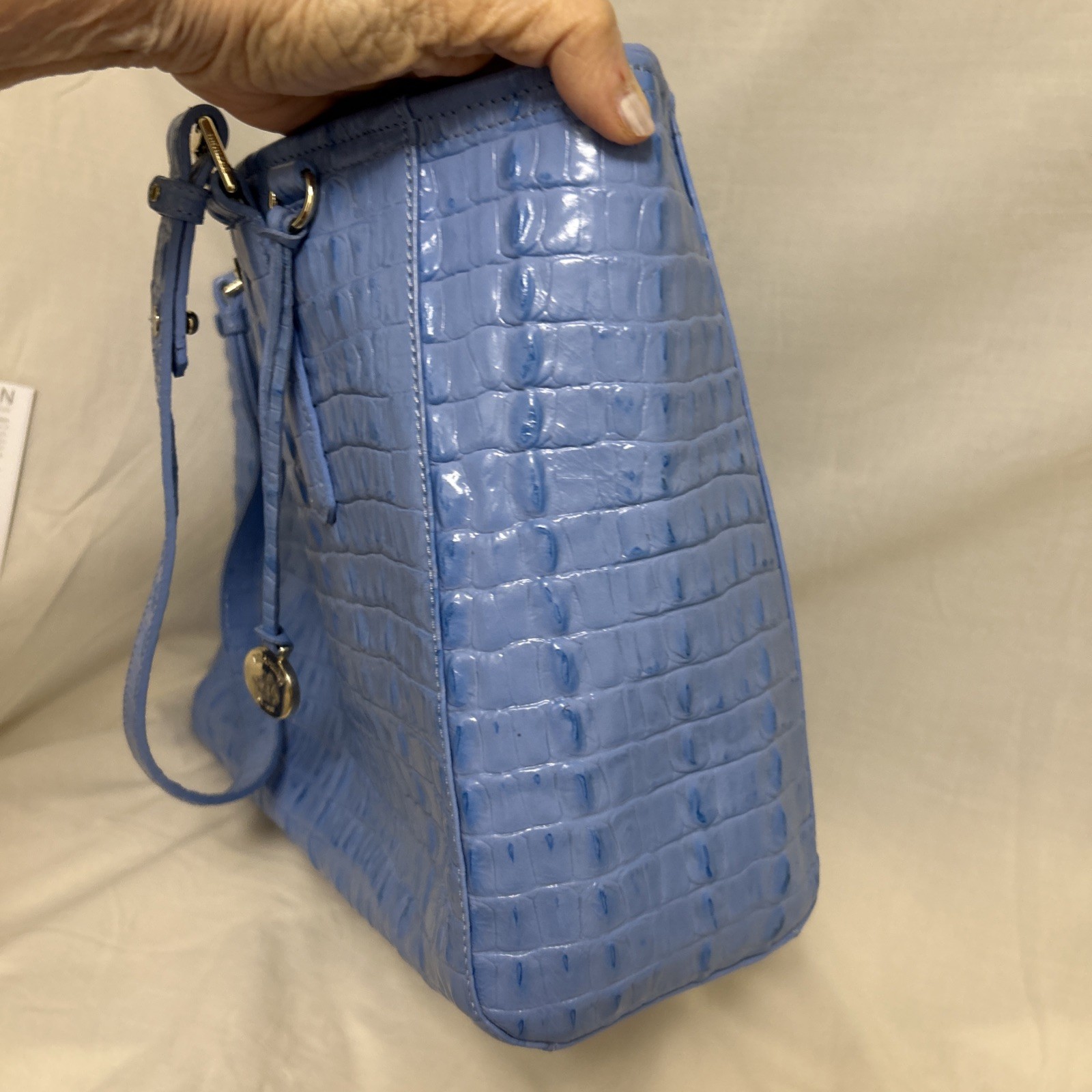 Brahmin Med. Arno Melbourne Gorgeous Bag New W/Tag Style #H13626SK Sky La Scala