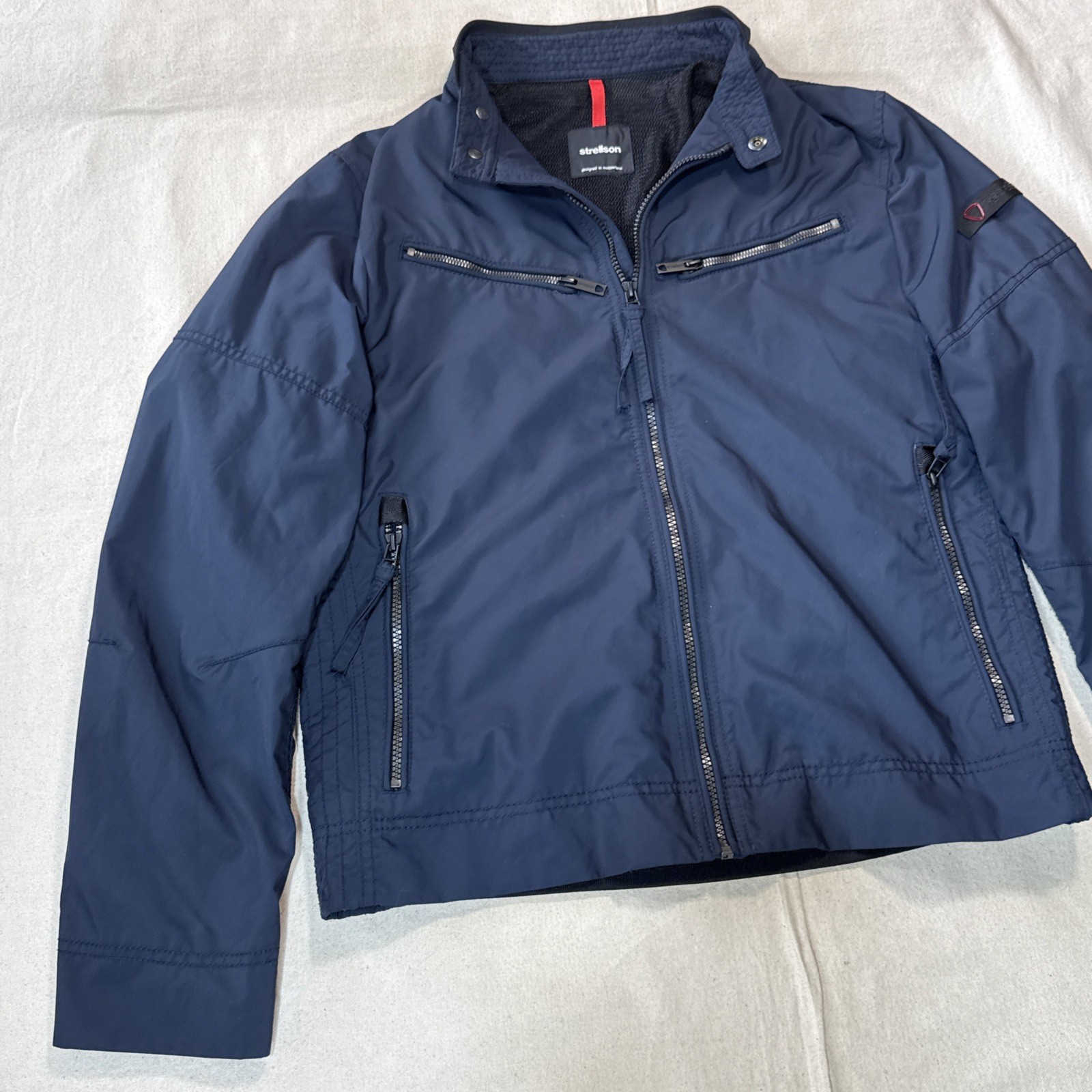 Strellson Men’s Jacket Size Small Swiss Navy Blue