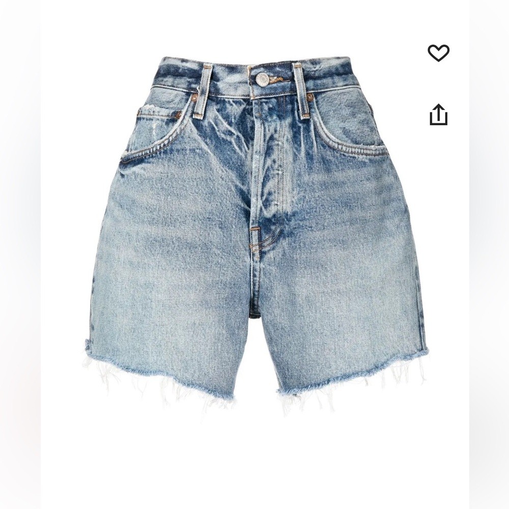 Agolde Riley Denim Shorts for Women