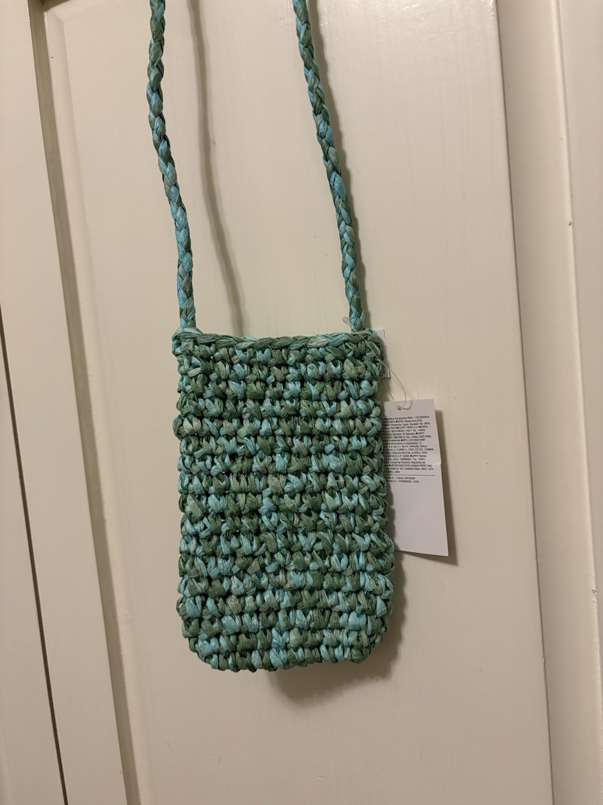 Old Navy Teal Turquoise Blue Green Crossbody Cellphone Bag New With Tags