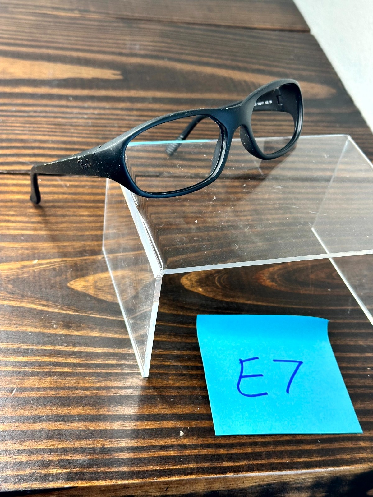 Ray-Ban Daddy-O RB2016 W2578 Men Matte Black Sunglasses Frame Full Rim Rectangle