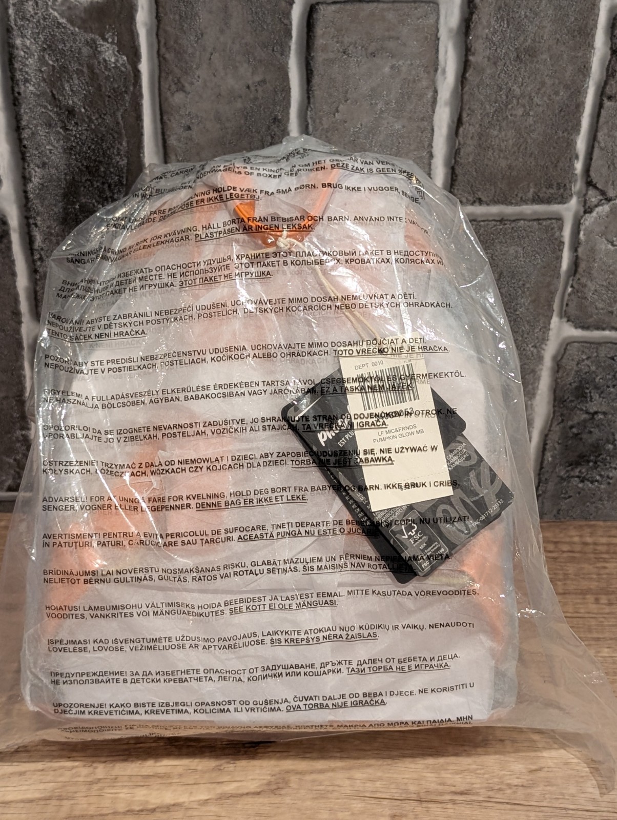Loungefly 🎃 Mickey Mouse & Friends GLOW Halloween Pumpkin Mini Backpack LF12