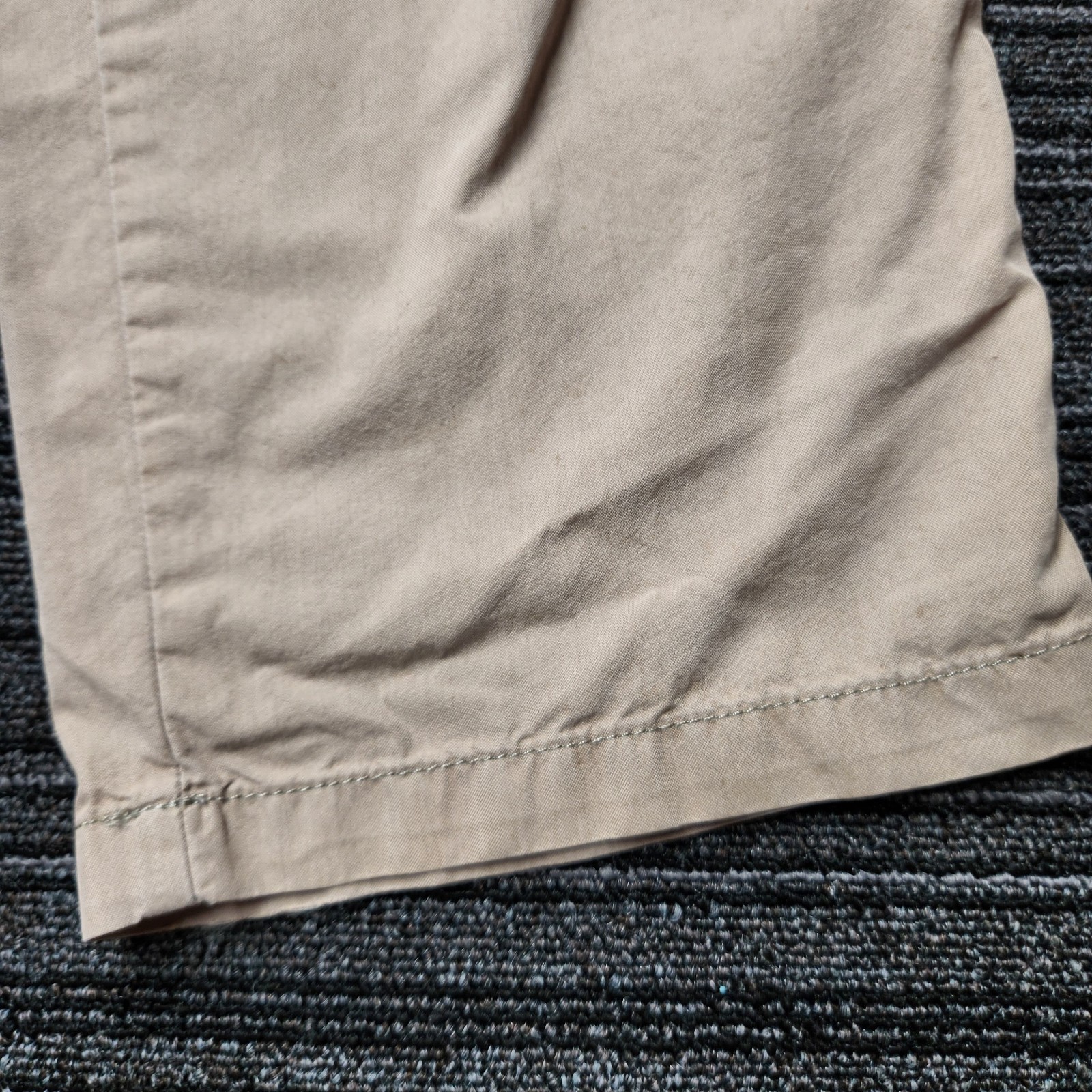Sonoma Life + Style Convertible Cargo Hiking Pants Mens 36×32 Zip Off Khaki Tan