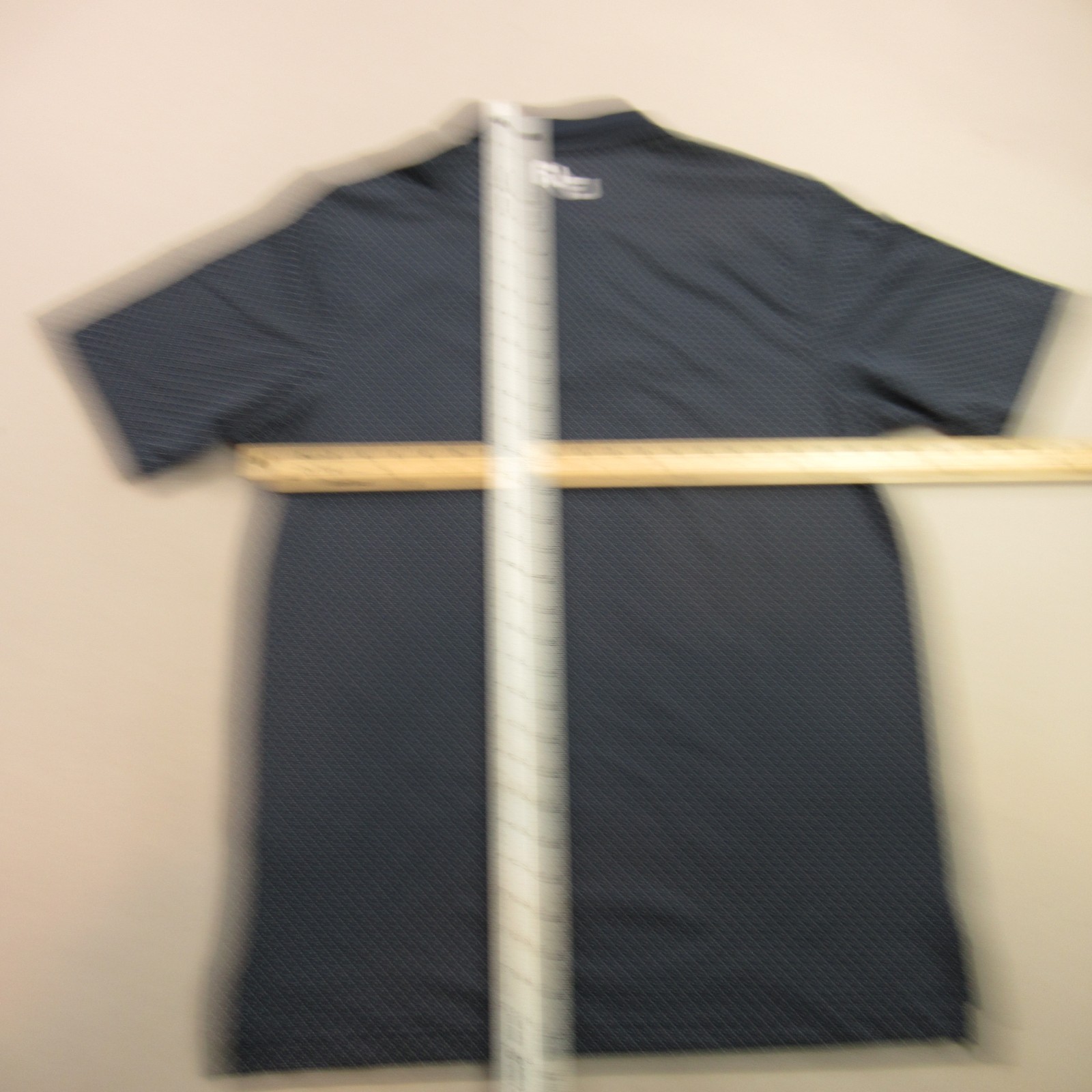 eFootjoy Shirt Mens MediuShort Sleeve Golf Polo Casual Lightweight Blue