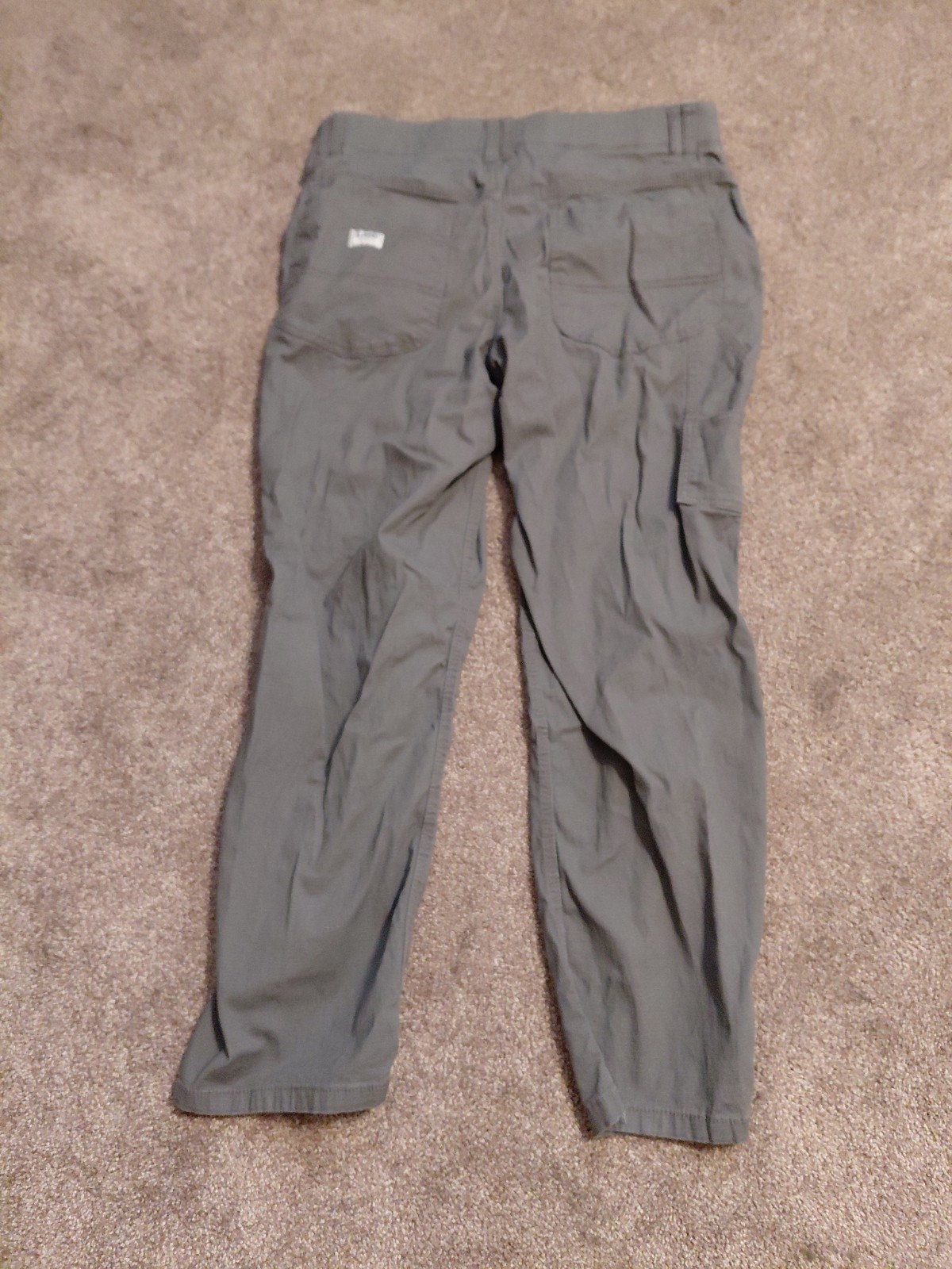 Lee Workwear Cargo Pants, Dark Gray Texture, For Work Or Style