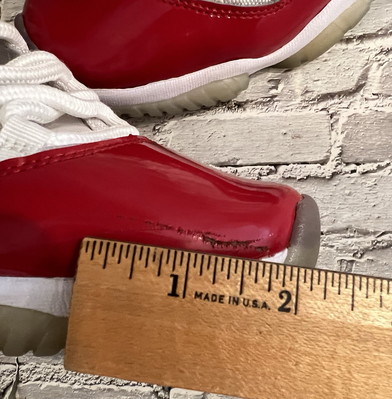 Jordan 11 Retro High Cherry CT8012-116 Size 8 WEAR / DAMAGE / NO INSOLES *AS-IS*