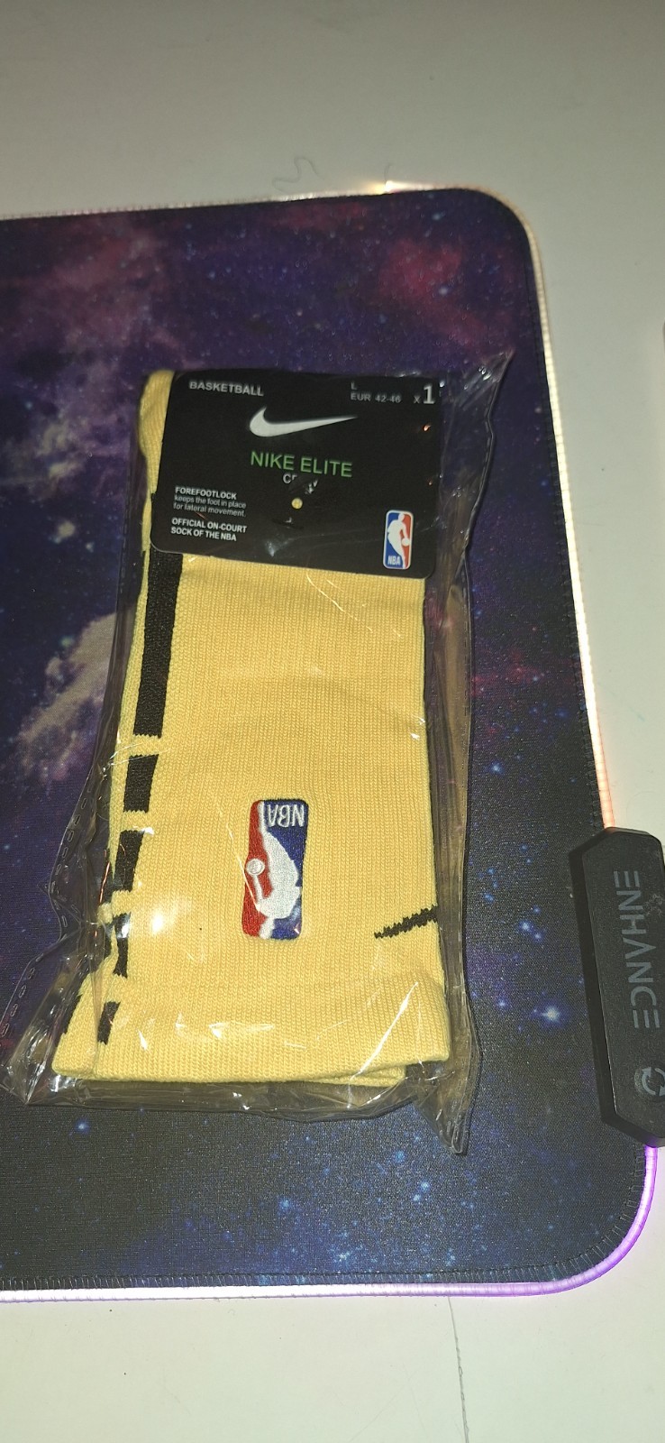2-Pack NBA x Nike Crew Socks Size L Men’s