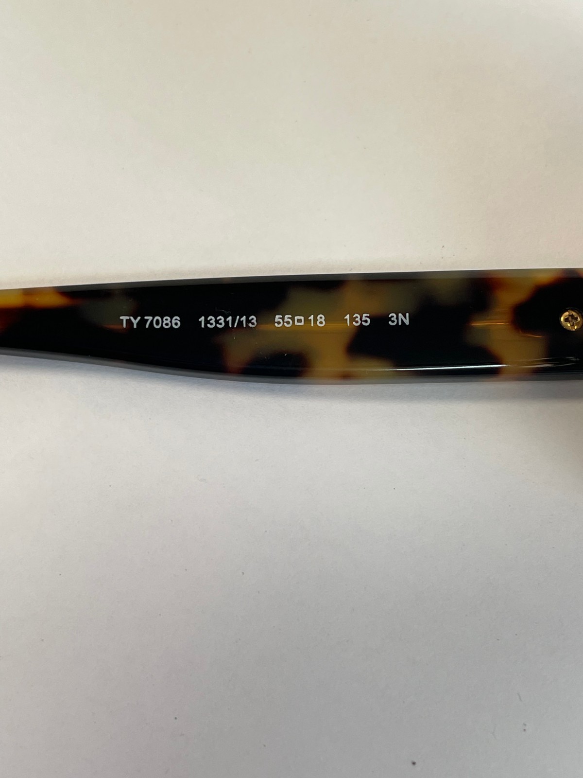 Tory Burch TY7086 1331/13 Tortoise Sunglasses 55-18-135 Brown Lens