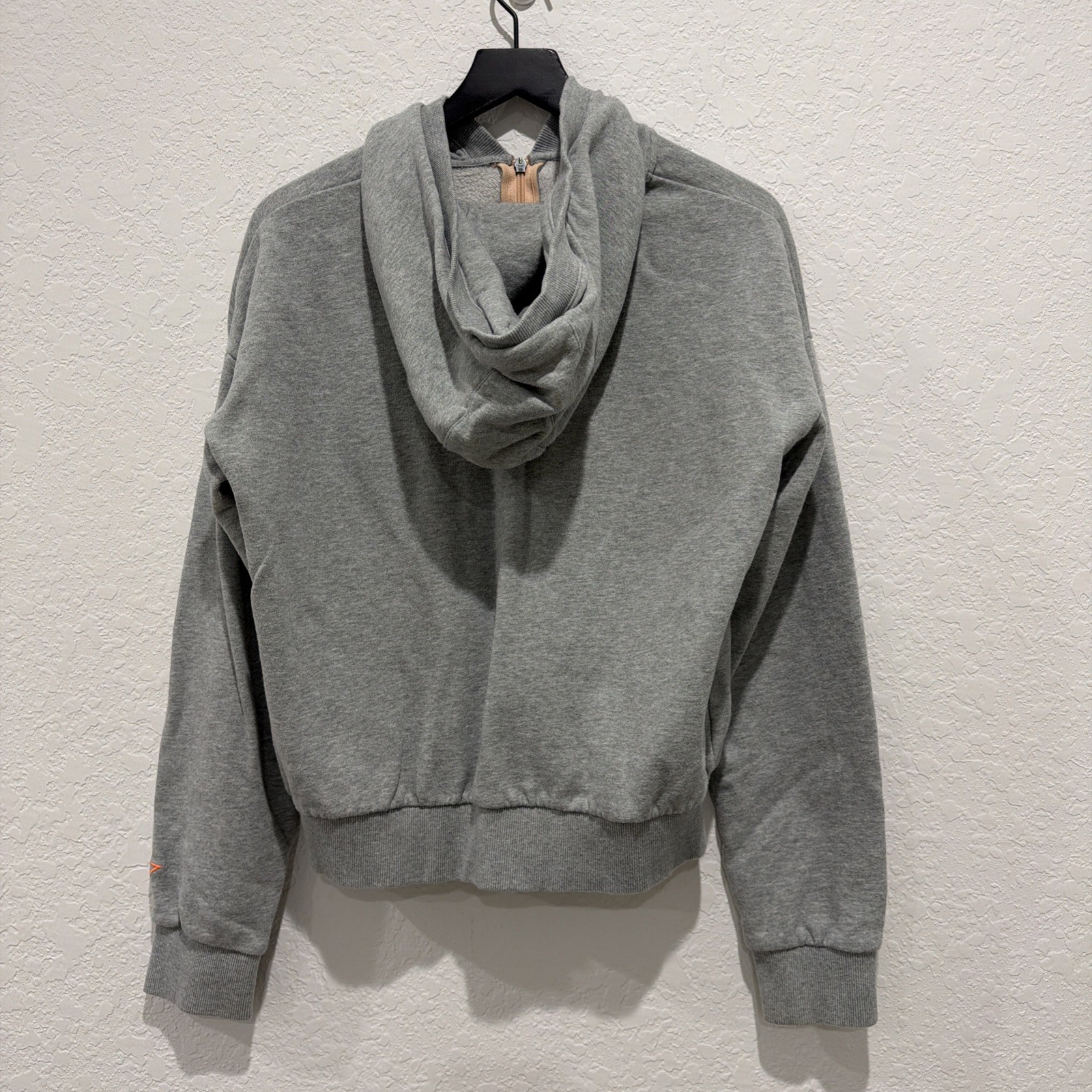 P.E Nation Gray Full Zip Hoodie Stars Size Medium