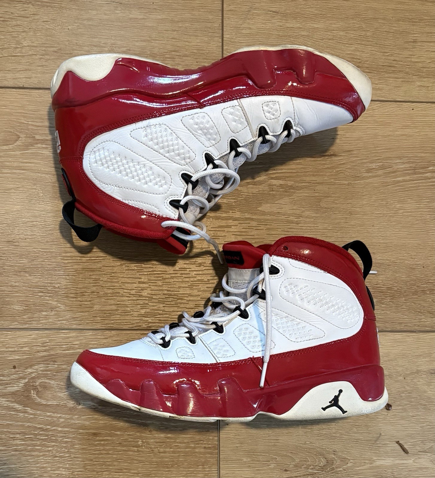 Air Jordan 9 White Gym Red
