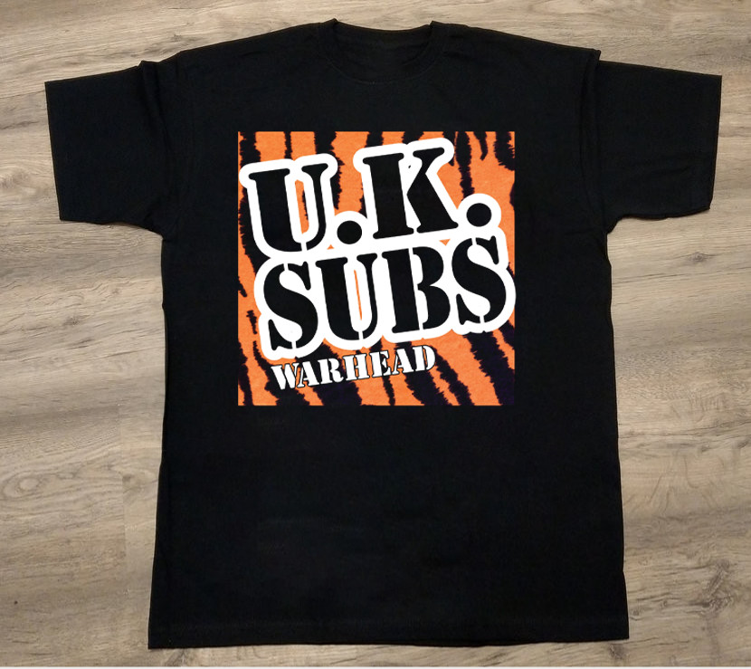 U.K. Subs – Warhead Albums Black Cotton Shirt S-5XL Unisex CL184