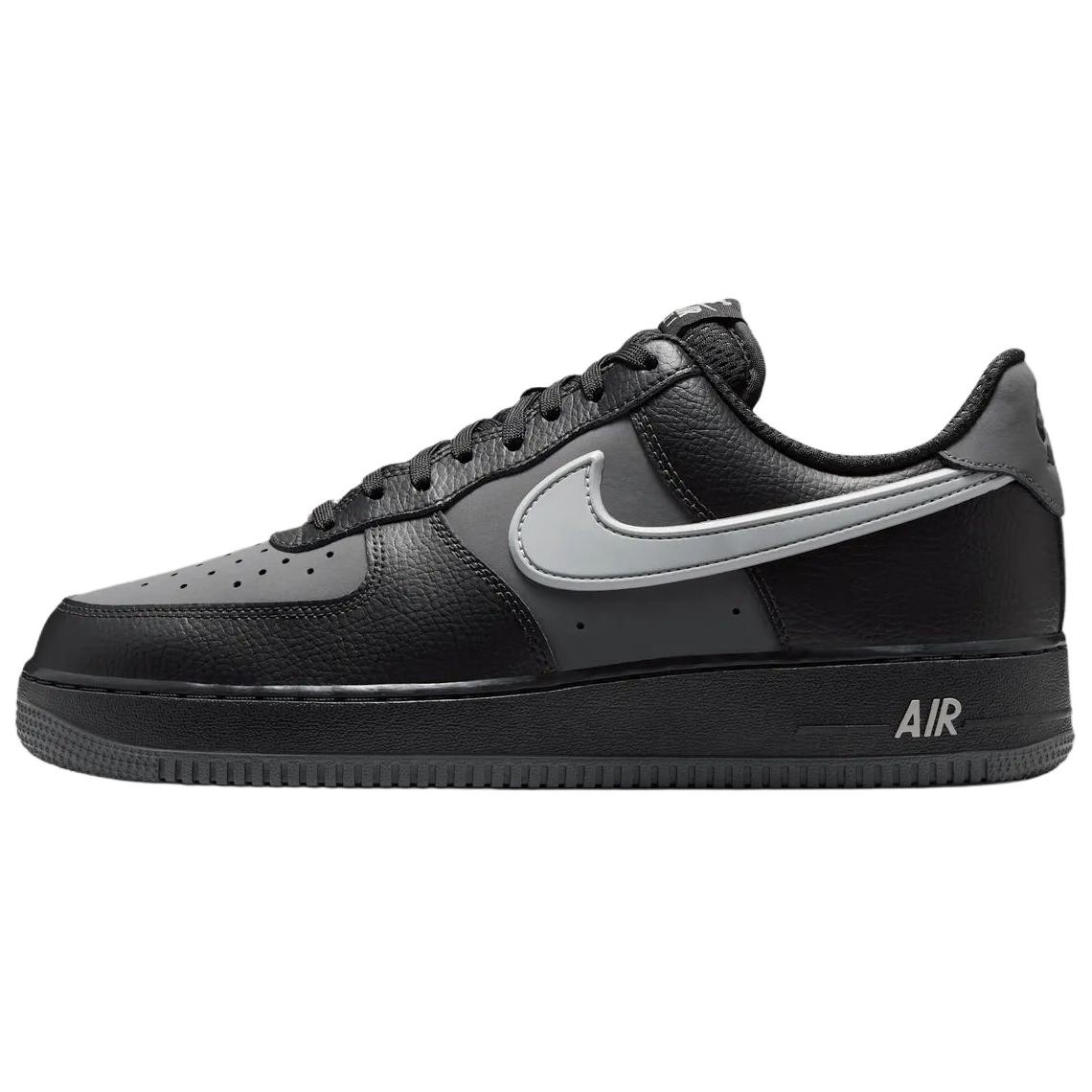 Nike Air Force 1 Skateboard Shoes Unisex Black Gray IR1475-010