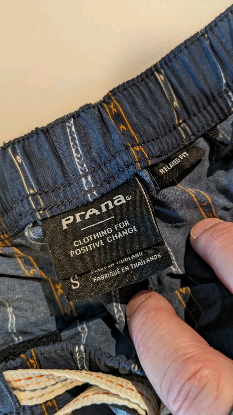 prAna Indio Heritage Shorts Stormy Night Men’s Small NWT $75 MSRP