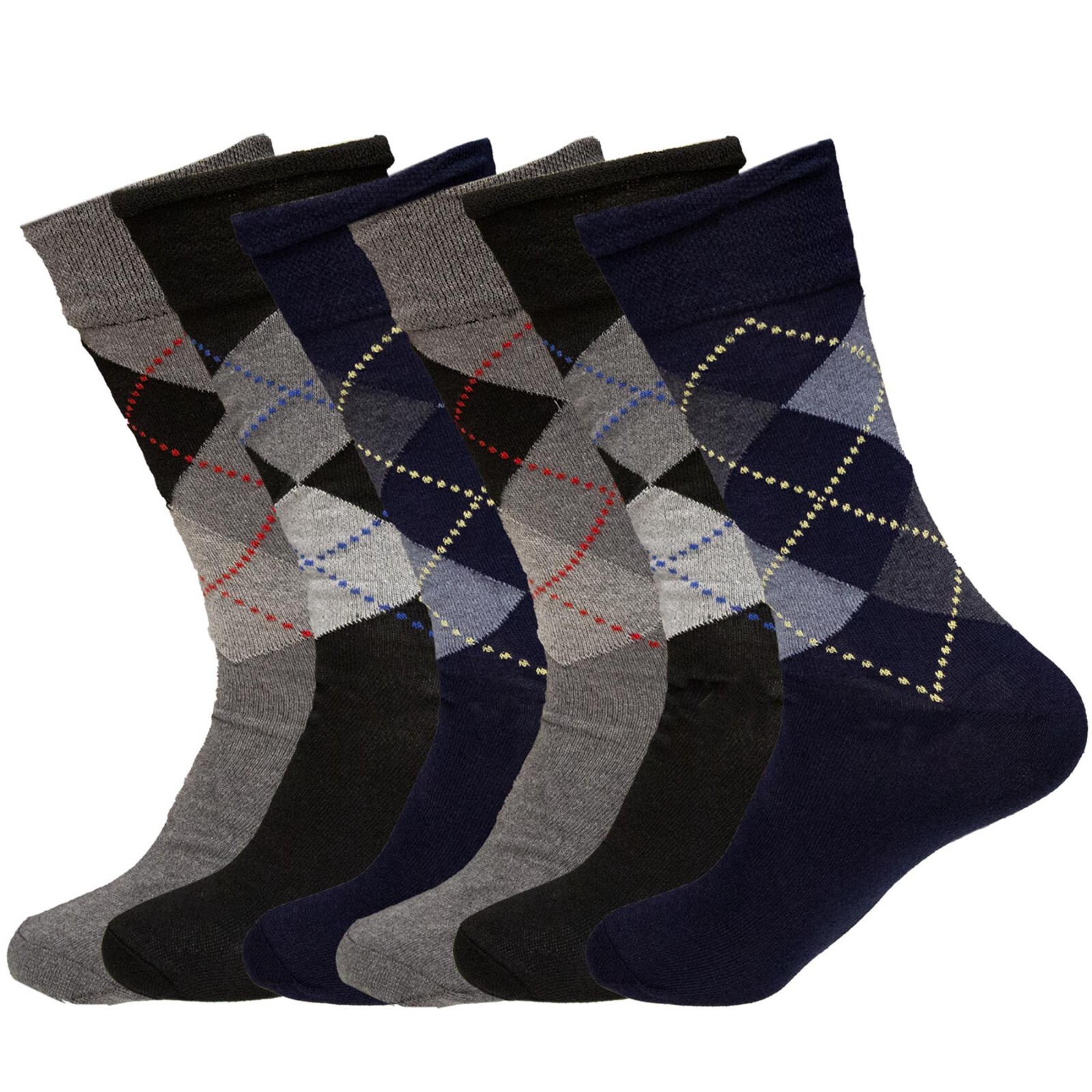 Mens Elastic Socks Normal Swollen Ankles Loose Soft 1 3 6 12 24 Pairs lot