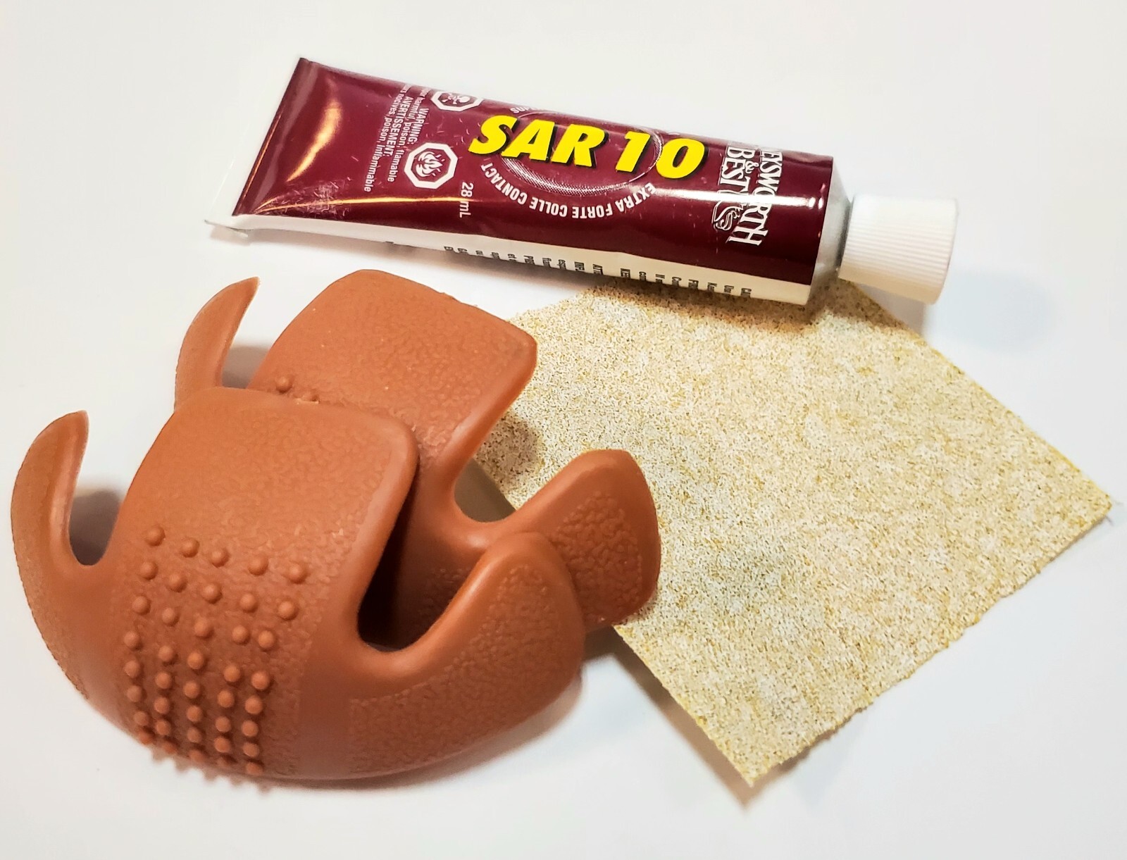 Moneysworth & Best Toe Guard Boot Saver color Tan Small 1 Pair