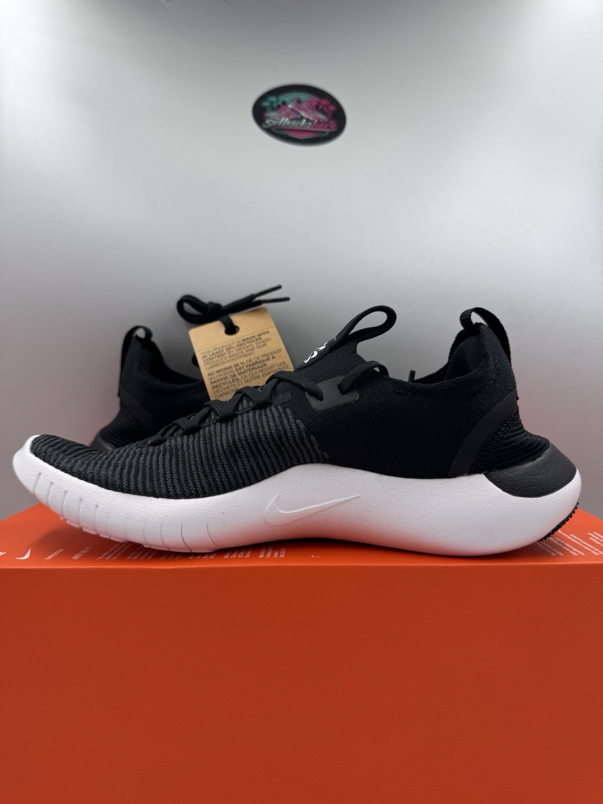 Nike Free RN FK Next Nature Black White FB1276-002 Size 12