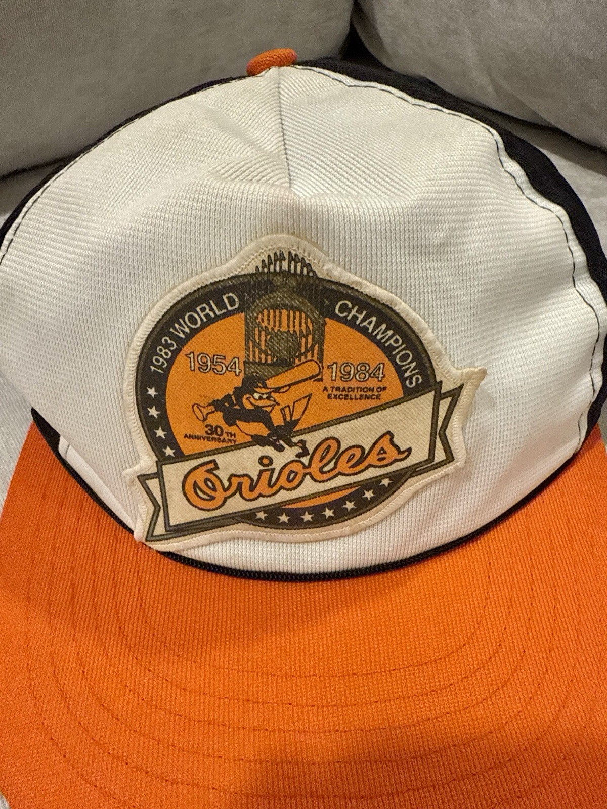 Vintage collectible hat cap Orioles 1983 World Series and 30th Anniversary