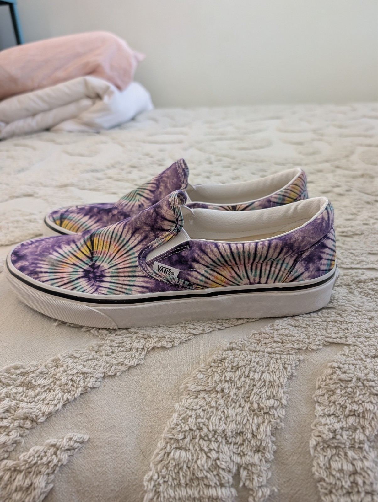 Vans New Age Purple Men’s Slip Ons – Size 10 (EU 43)