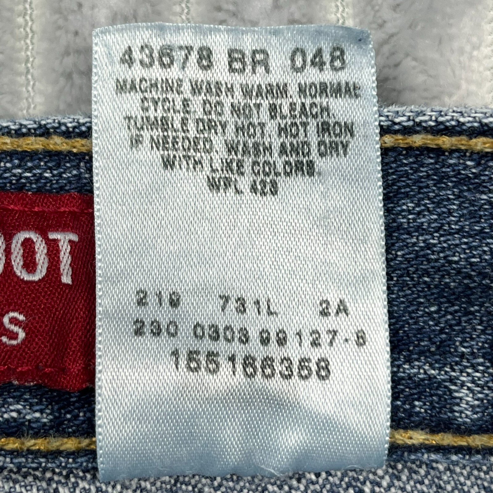 Levi’s Jeans Womens 4 (28×29) Miss Nouveau Boot Cut Low Rise Medium Wash Cowgirl