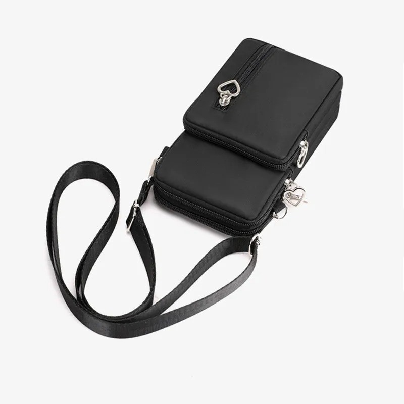 Mini Crossbody Cell Phone Bag Compact Shoulder Wallet Pouch Purse Holder