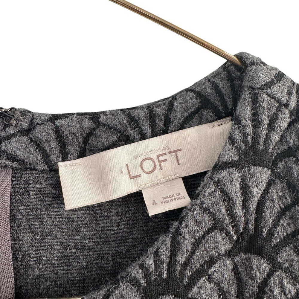 LOFT Black Mini Dress Sleek and Versatile