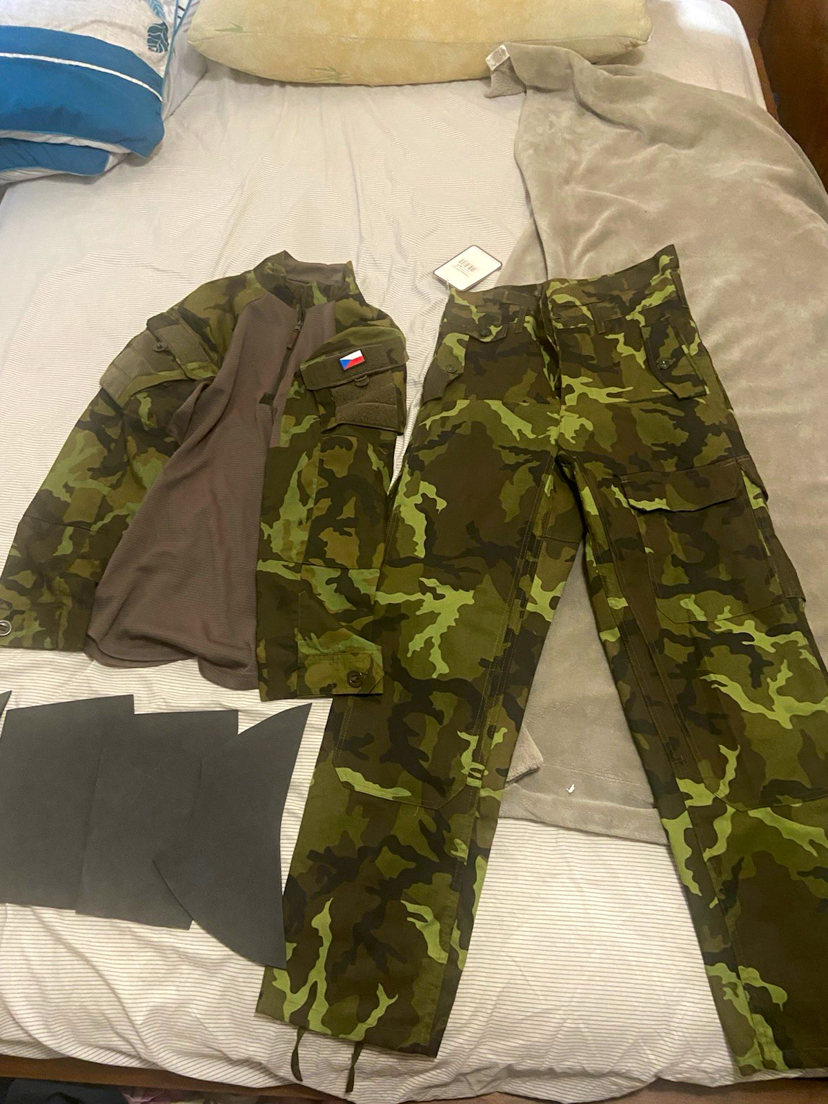 Czech camouflage VZ95 camouflage uniform