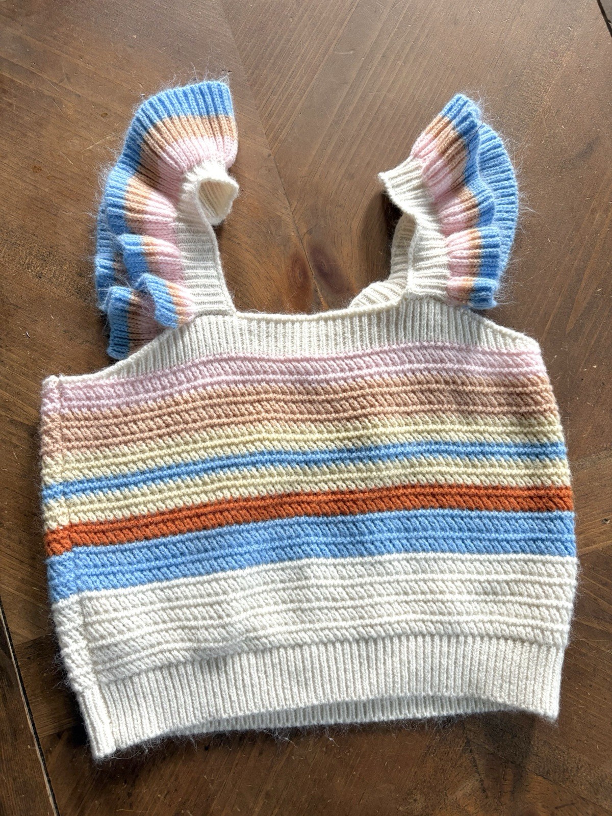 Women’s Size Small Knit Cropped Blouse