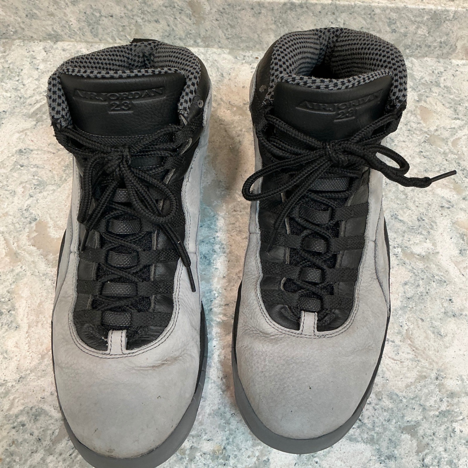 Jordan Shoes Air Jordan 10 Retro 14 Cool Grey Infrared Black 310805-023 Mens