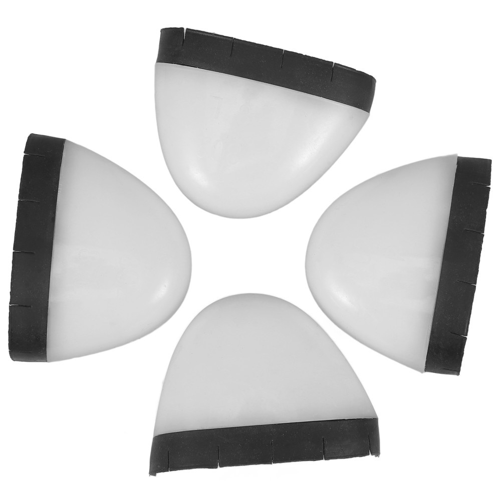 4 Pcs Safety Toe Covers Steel Shoe for Women Protective Re Usable Caps