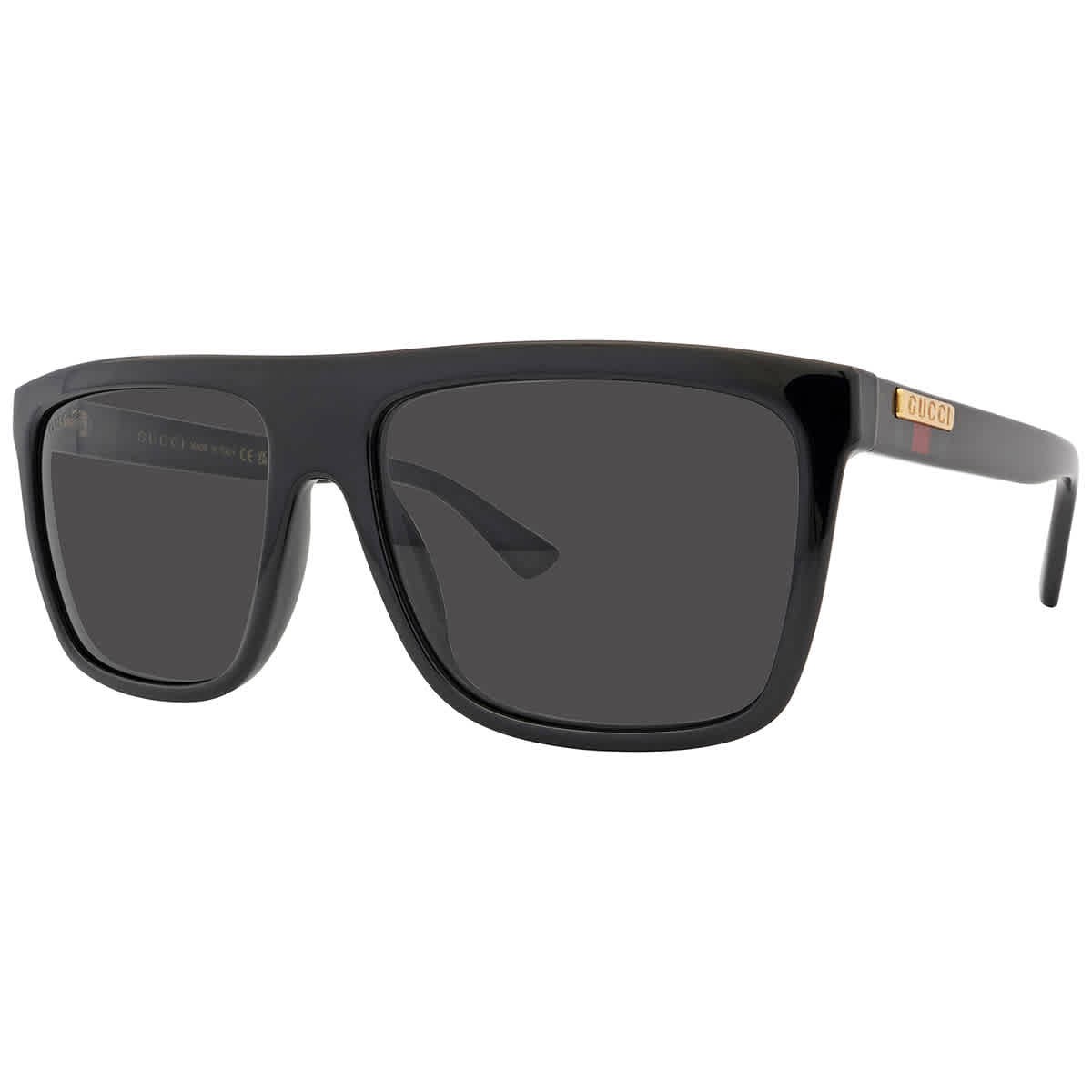 Gucci Grey Browline Men’s Sunglasses GG0748S 001 59 GG0748S 001 59