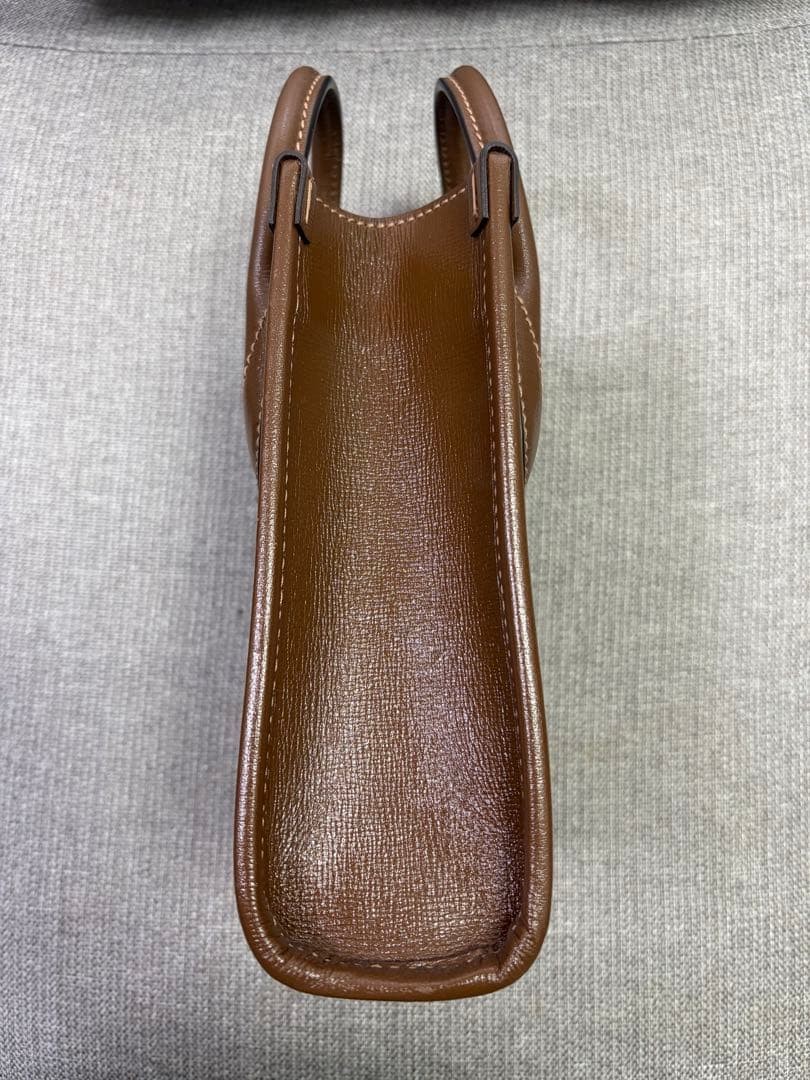 GUCCI Interlocking G Mini Tote Bag Brown Gift Present 0611b