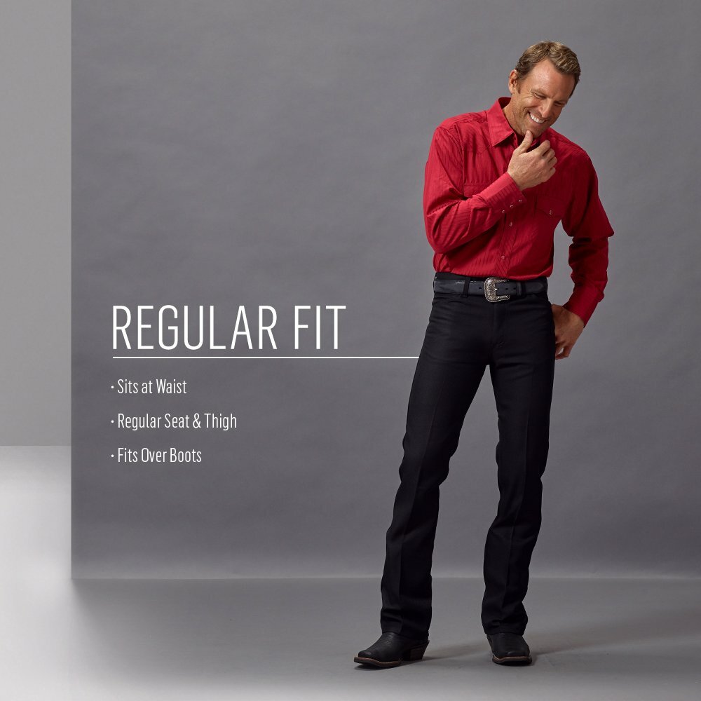 Men’s Wrangler® Wrancher Navy 82NV Dress Pants Sizes (28-50)