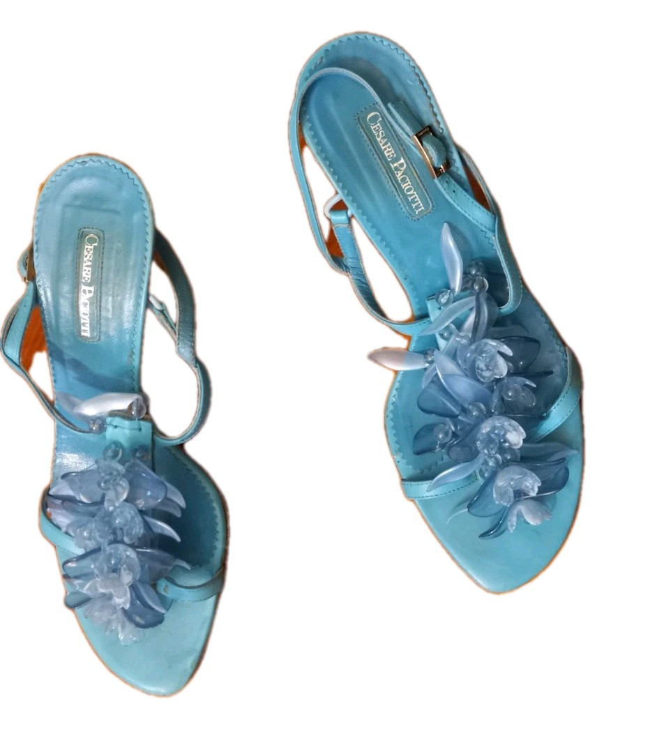 VERY RARE SANDALS CESARE PACIOTTI Size 38