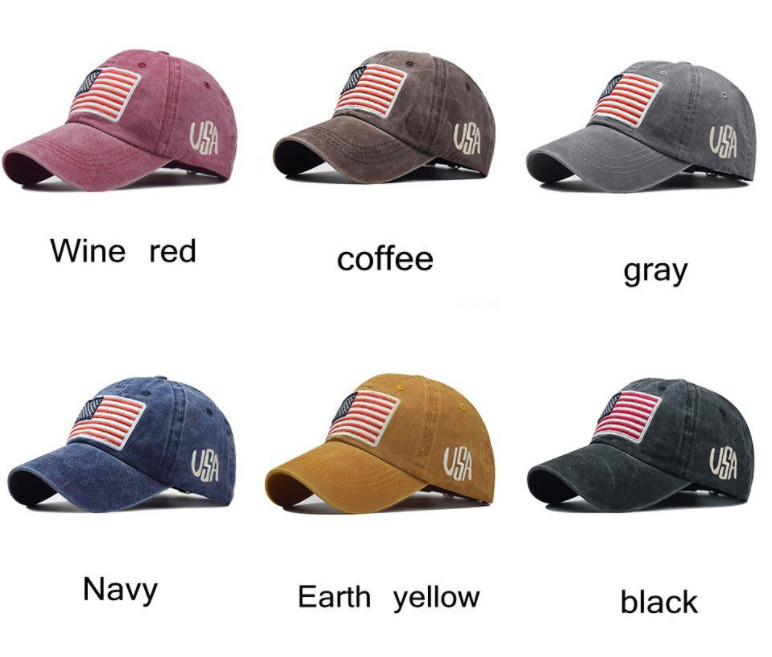 American Flag USA Baseball Cap – Tactical Army Cotton Casual Hat America