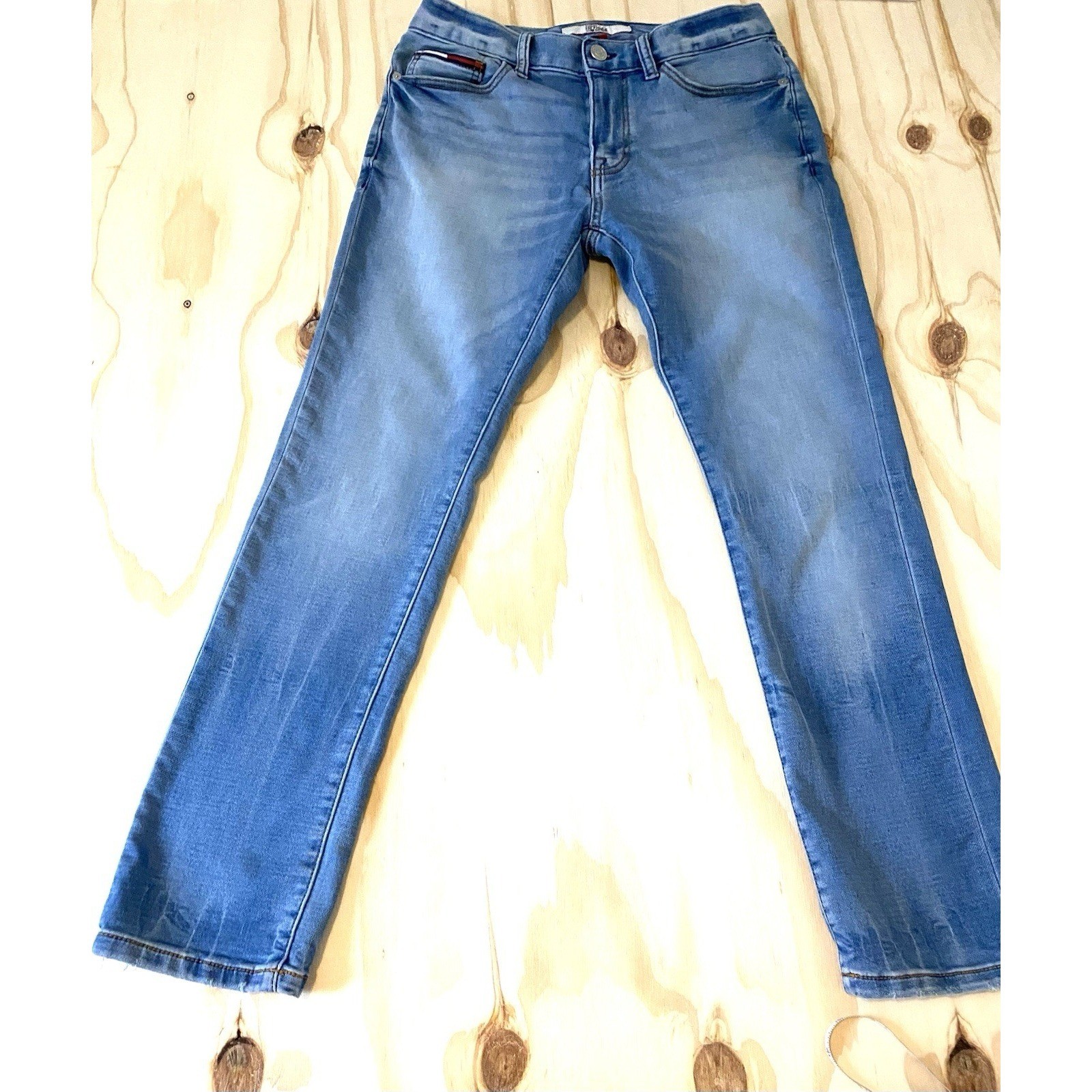 Tommy Hilfiger Men’s Size 30W X 30L Jeans Slim Blue Denim Straight Fit