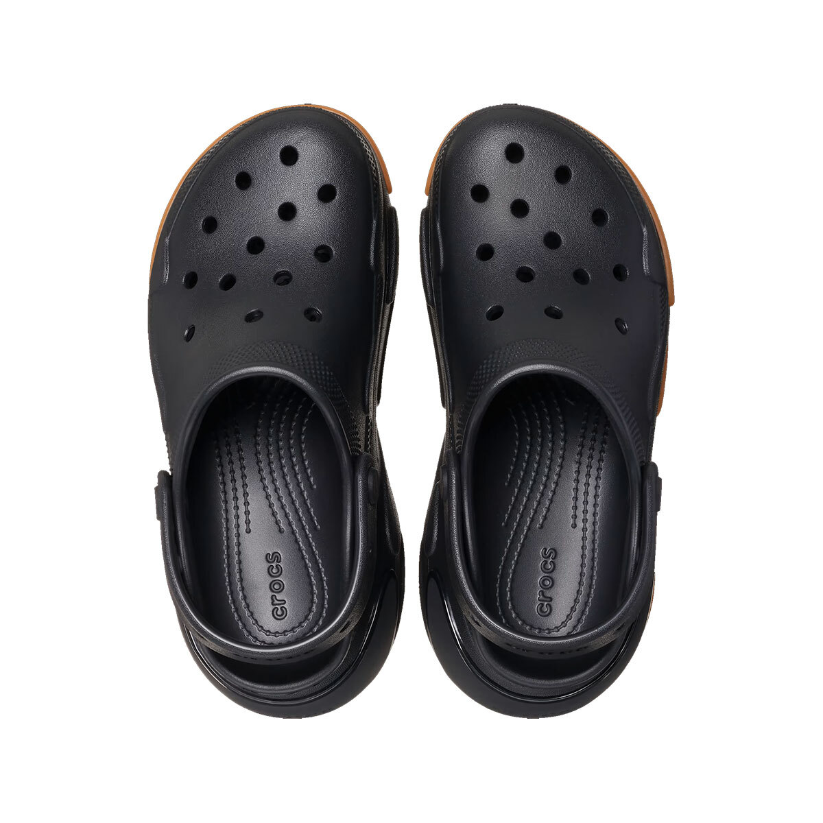 New CROCS Womens BUBBLE CRUSH CLOG 210061-0WS BLACK / GUM W 5 – 11 TAKSE