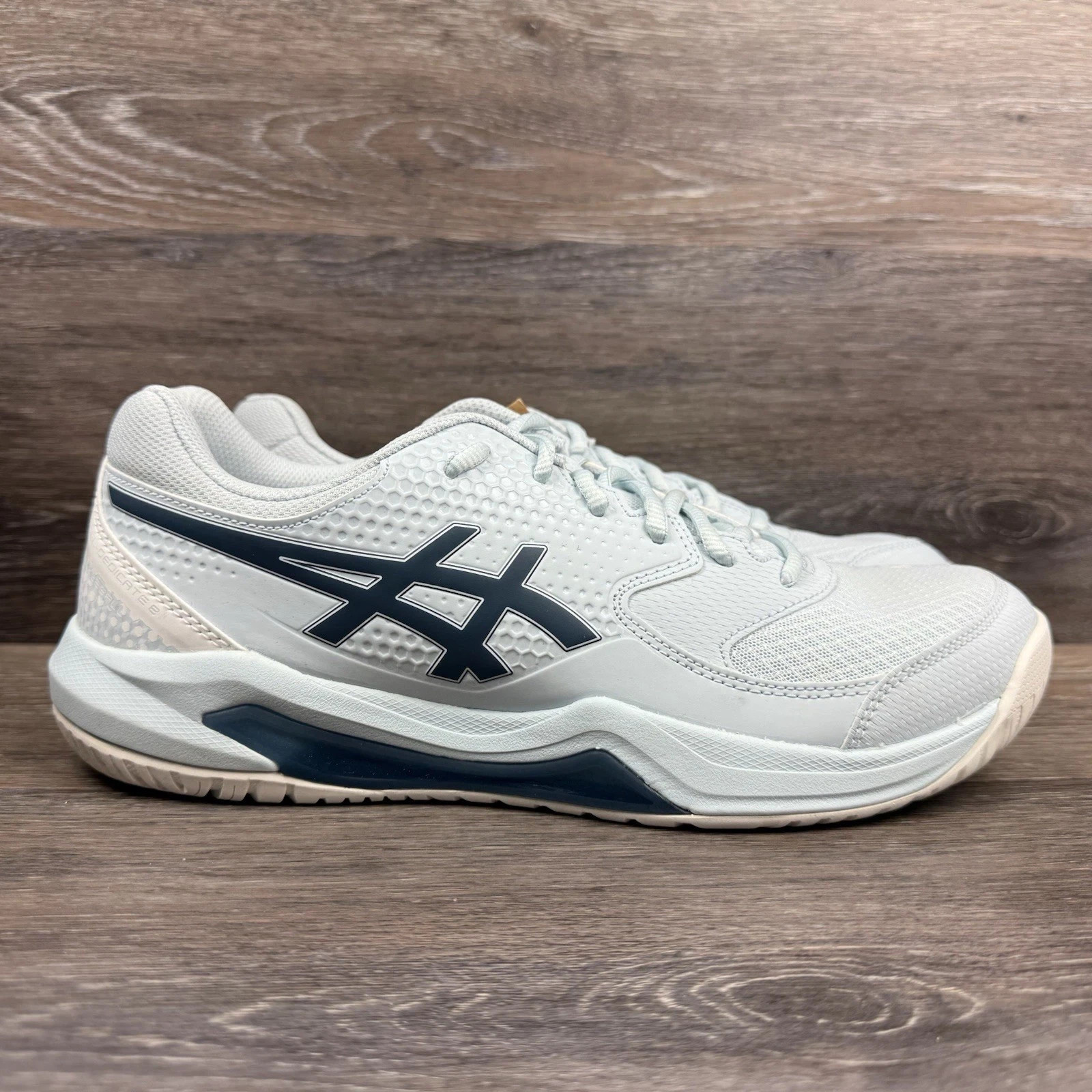Asics Gel-Dedicate 8 Blue Pickleball Shoes 1042A236-020 Womens Size