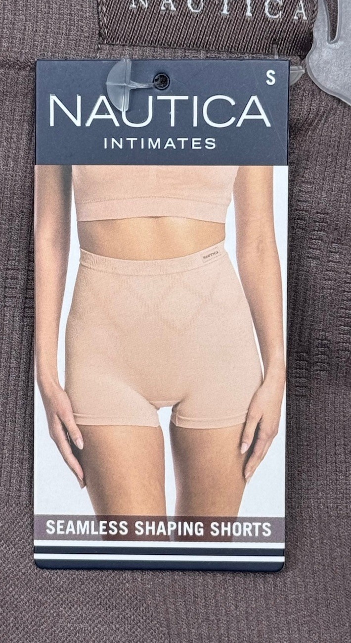 NAUTICA Women’s 3-Pack Shaping Shorts Underwear Panties Mild Control Size L