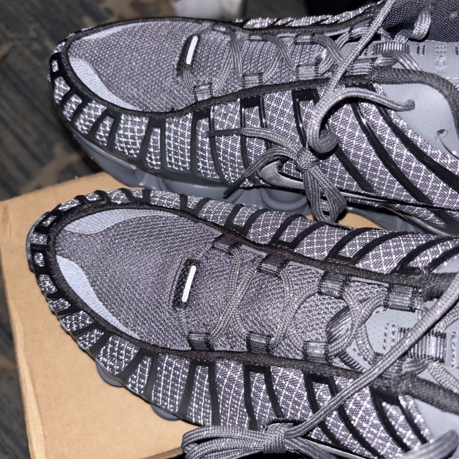 Nike Shox TL Iron Grey Black Sneakers Retro OG IM6771-068 Mens Size 10 New
